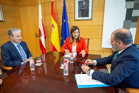 UNEATLANTICO, FUNIBER y el Gobierno de Cantabria refuerzan su colaboración para impulsar la internacionalización de Cantabria